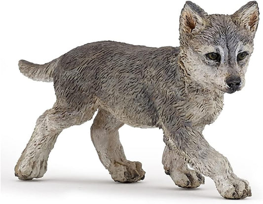 Wolf Cub Toy Figure 4.2Cm