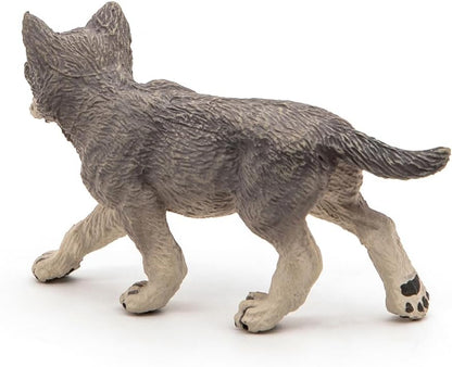 Wolf Cub Toy Figure 4.2Cm